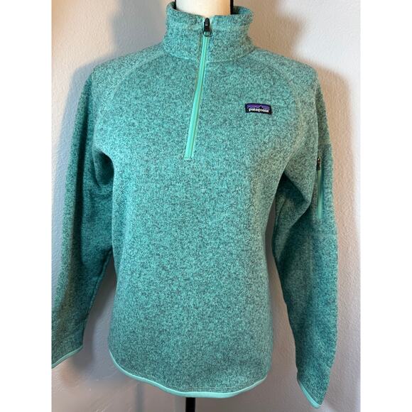 Patagonia Better Sweater Green Full Zip Jacket Fleece Youth Size XXL 16 18 - Picture 3 of 7